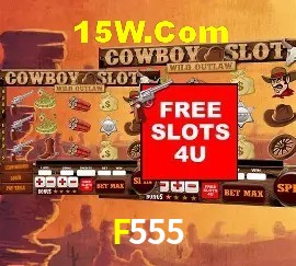 Slots com jackpots e giros grátis na F555